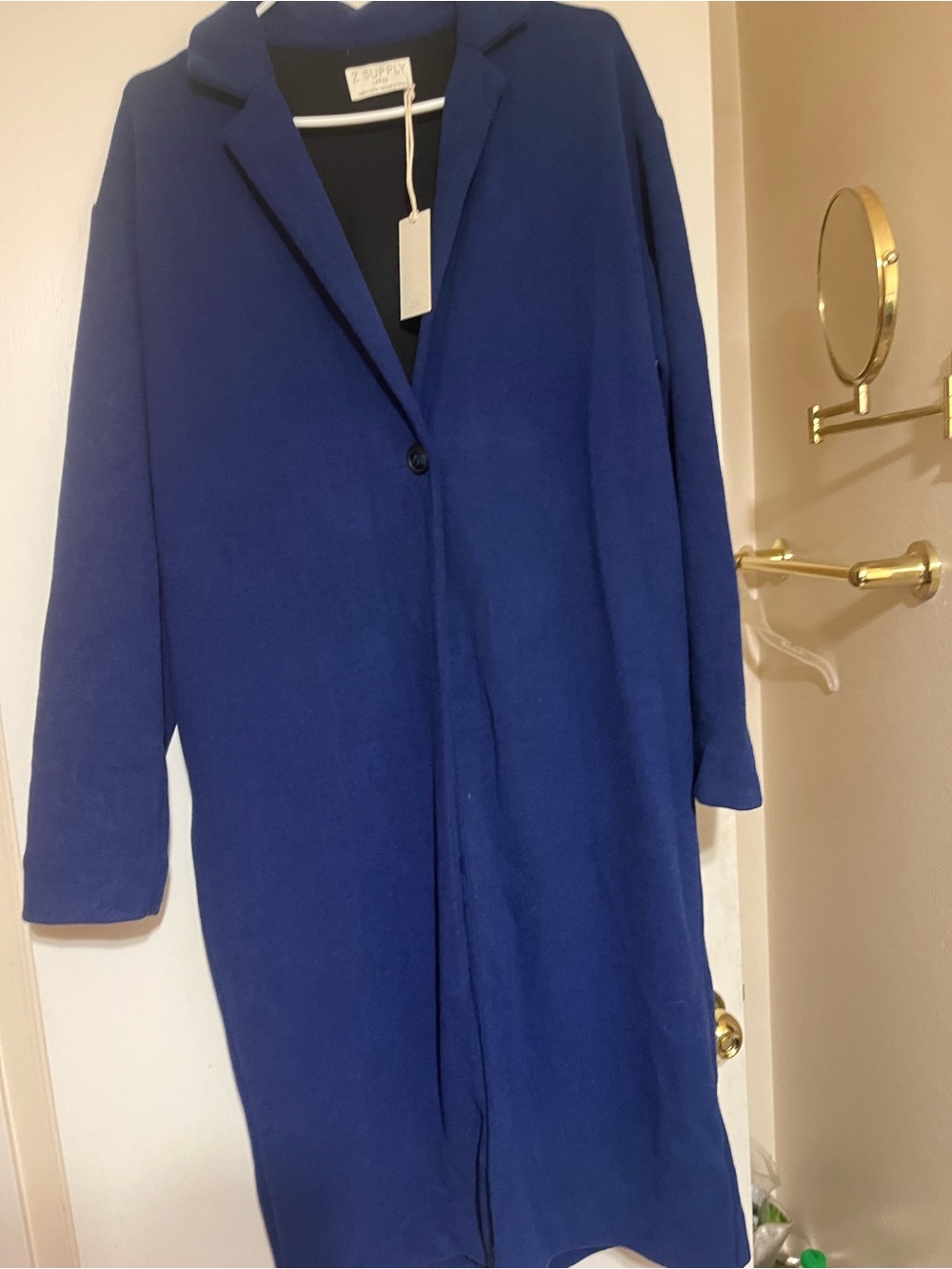 ZSUPPLY BLUE TRENCH COAT